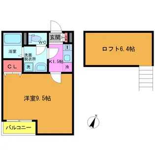 Limb Art【3階】の間取り