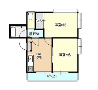 コーポラティブ【1階】の間取り