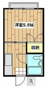 第2鈴木コーポ【2階】の間取り