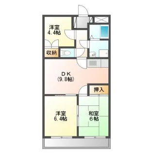 ファイブアイランドI【1階】の間取り