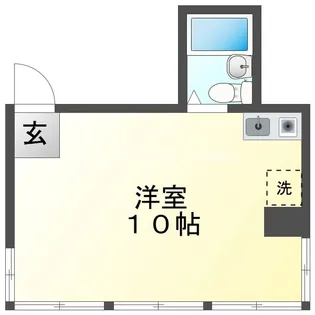 フレア443【2階】の間取り