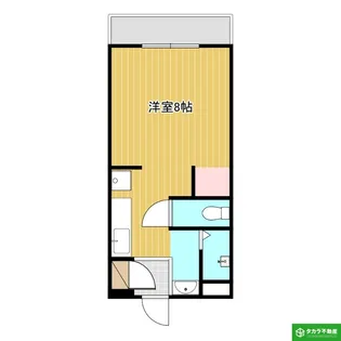 インテリジェントコーポNO-17【1階】の間取り