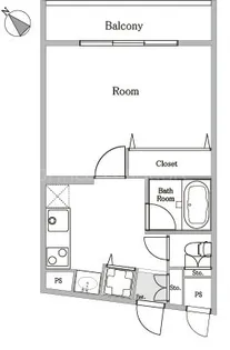 DeLCCS学芸大学【3階】の間取り