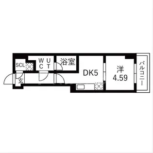 OAKLANCE大塚【5階】の間取り