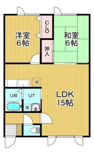 ワイワイハイム【2階】の間取り