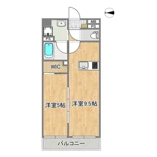プレステージア本荘【2階】の間取り