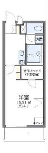レオパレスルナ ルミエール【3階】の間取り