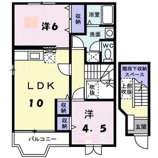 ファミールTC【2階】の間取り