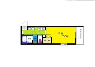 ロンダ【3階】の間取り