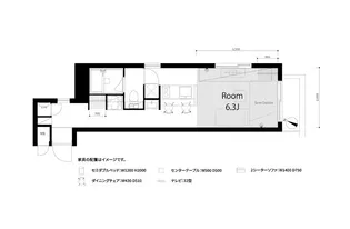 朝日関口マンション【8階】の間取り