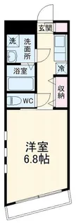 国府台三番館【1階】の間取り