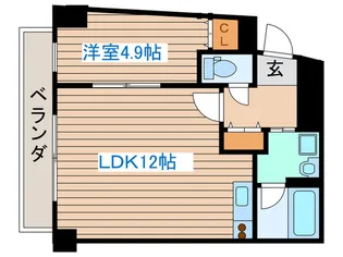 ARKAS良覚院【10階】の間取り