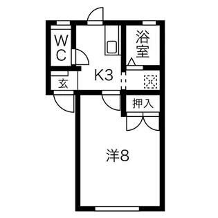トムハウス【2階】の間取り