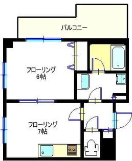 ラピュタ自由が丘【2階】の間取り