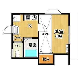 フローラ C棟【1階】の間取り