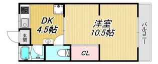 サンハイツ【2階】の間取り
