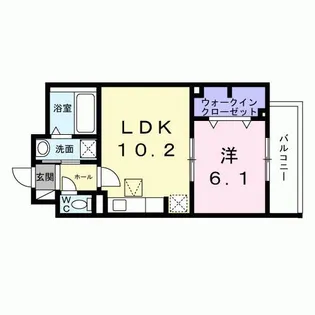 スカイノッツ北赤羽【1階】の間取り