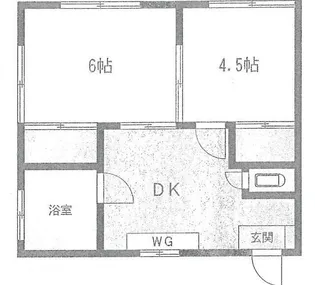 高見荘【2階】の間取り