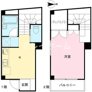 ヴェラーチェ大岡山の間取り