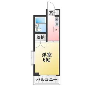シルフィード【3階】の間取り