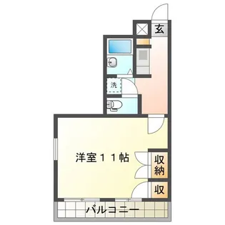 パレスショーワ【2階】の間取り