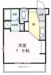HALE LANI箱根湯本【2階】の間取り