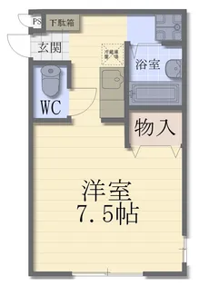 ドリームハイム【2階】の間取り