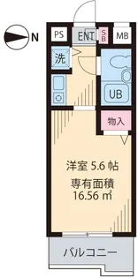ジョイフル新丸子第2【3階】の間取り