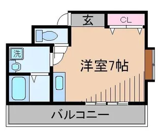 ガーデンイレーネ【3階】の間取り