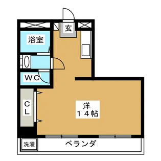 SIRIUS新松戸【3階】の間取り