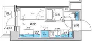 キャンパスヴィレッジ赤塚新町【3階】の間取り