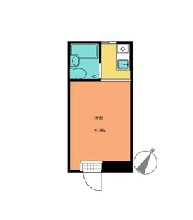 パラゼット早稲田【3階】の間取り