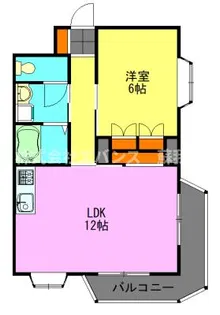 ベルハイム【2階】の間取り