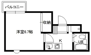 ヴィラグランデージ【3階】の間取り