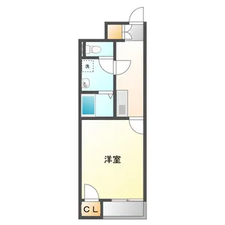 エスポワール【1階】の間取り