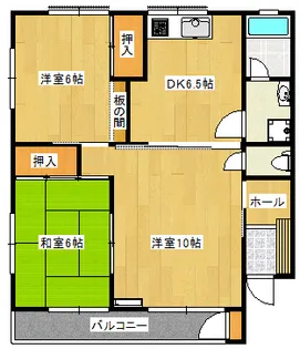 カーサベル壱番館【1階】の間取り