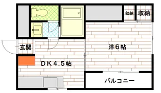広島県広島市西区楠木町4【マンション】の間取り