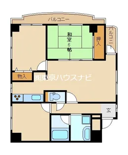 プレジャーガーデン西巣鴨【10階】の間取り