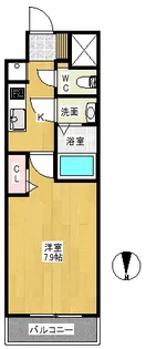 愛知県名古屋市中区新栄3【マンション】の間取り