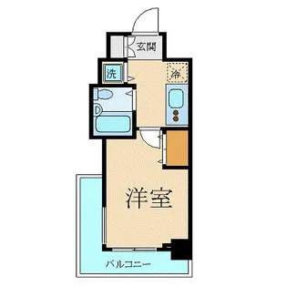 スカイコート日本橋壱番館【11階】の間取り