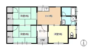 岡山県岡山市中区平井7【一戸建】の間取り