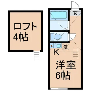 神奈川県横浜市保土ヶ谷区保土ケ谷町1【アパート】の間取り