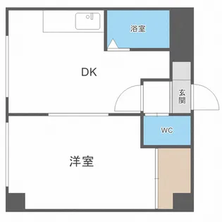 エヴァ八軒【3階】の間取り