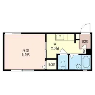 ヴェルテックス【1階】の間取り