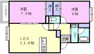 プレファシオ【1階】の間取り