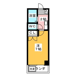 志水ハイツ【2階】の間取り