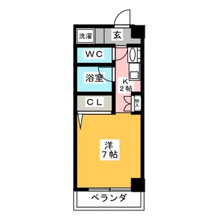 SAN-OレジデンスGOKISO【3階】の間取り