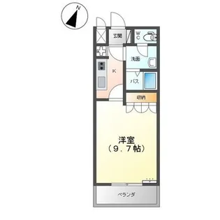 リリーベル【2階】の間取り