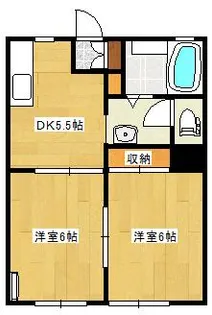 フレグランスエリカ【1階】の間取り
