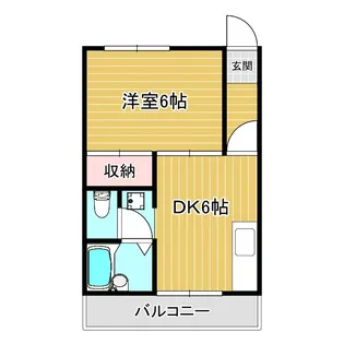 LANBO101【2階】の間取り